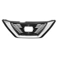 thumbnail image 4 of Front Upper Grille Assembly Chrome For 2020 2021 Nissan Qashqai Rogue Sport 1pc, 4 of 9