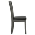 thumbnail image 6 of Lavon Wood Dining Side Chair Black and Medium Gray (Set of 2), 6 of 13