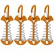 thumbnail image 1 of Estacas para tienda de campaña, aleación de aluminio con hebilla de resorte (amarillo), 4 Uds. Likrtyny Para estrenar, 1 of 4
