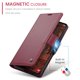 thumbnail image 5 of CaseMe Funda de Cuero para Samsung Galaxy S26+ 5G con Bloqueo RFID, para Samsung Galaxy  S26+ 5G Funda para Mujer y Hombre, Tarjetero con Cierre Magnético, Funda Tipo Folio, Rojo Vino, 5 of 11