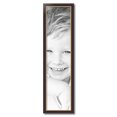 thumbnail image 2 of ArtToFrames 9" x 37" Mahogany and Gold Slope Picture Frame, 9x37 inch Brown MDF Poster Frame (WOM-4447), 2 of 8