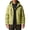 Green, variant on Hiking Hooded Jackets Men - Waterproof Windbreaker - Adjustable Cuffed Sleeve - Full Zip - Cycling Stylish Rain Coat - Fall Clothes - Plus Size Outerwear