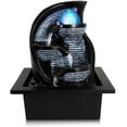 thumbnail image 2 of SereneLife Desktop Electric Water Fountain Decor W/ LED Illuminated Crystal Ball Accent 12V Adapter, 2 of 5