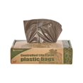 thumbnail image 3 of Controlled Life-Cycle Plastic Trash Bags 30 gal, 0.8 mil, 30" x 36", Brown, 60/Box, 3 of 7