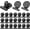 Black, variant on 8Pack Refrigerator Magnets Magnetic Clips Fridge Magnets-Scratch Free Heavy Duty Magnetic Clips Perfect for Classroom, Teacher,Locker, Note List Photo Displays Must Haves(Colorful)