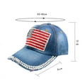 thumbnail image 3 of American Flag Hats Independence Day Hats Usa-Themed Hats To Add Festivity To Your Independence Day Party 4Th Of July Hats July 4Th Party Hats Patriotic Hats, 3 of 3