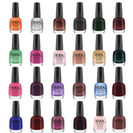 Reveal Lacquer Multi Color Full Size Salon Quality Nail Polish Gift
