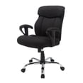 thumbnail image 3 of Serta – Fauteuil de direction pivotant en tissu maillé pour taille forte, noir, 3 of 8