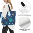 thumbnail image 3 of Easygdp Alpaca Astronaut in Space Bolsas Tote para Mujer, Bolsos de Hombro para Viaje, Bolsos de Mano de Gran Capacidad para Compras y Trabajo, 3 of 8