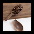thumbnail image 5 of Cuchara de Madera Maciza para Granos de Café, Pala de Madera Entera de Nogal Negro, Cuchara para Excavar Granos de Café, Pala de Té, Pala de Madera, 5 of 5