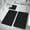 Black, variant on KCEHTA Bathroom Rug Sets 3 Piece, Memory Foam Bath Mat Set, Non Slip Bathroom Mat Set, Water Absorbent Bath Rug for Toilet and Floor