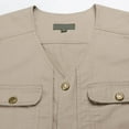 thumbnail image 7 of Men's Lightweight V Neck Outdoor Vest for Fishing Photography Travel Work Casual Leisure Jacket Mens Summer Lightweight Pullover Tee Shirts, 7 of 7
