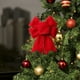 thumbnail image 5 of Juego de 5 Lazos Navideños de Terciopelo | Decoraciones de Tela para Envolver Regalos En Rojo, Azul, Amarillo y Beige | Adornos para Árbol de 17 X 21 Cm | Decoración para Fiestas | Cajas de Regalo, G, 5 of 6