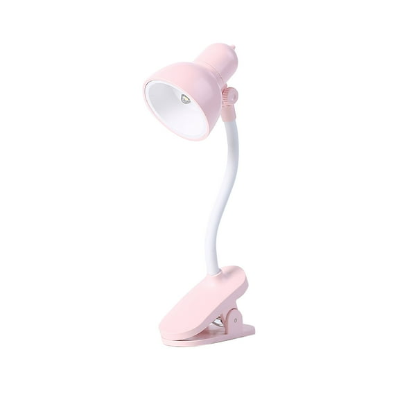 Popular Sale! Dusknt Book Lights, Thing, Mini Clip Small Table Lamp Book Clip Reading Lamp Household Night Light, 1*Light, Pink, Big Discount