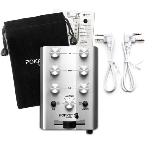 Pokket Mixer Mobile Mini Dj Mixer Speake