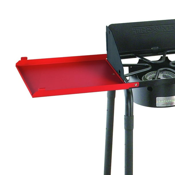 Camp Chef Folding Side Shelf Set for 2 Burner Grills Works as Lid