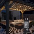 thumbnail image 1 of Cadena de luces LED Eueasy 270, 3 x 3 m, 8 modos, 30 V, 1 of 7