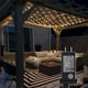 thumbnail image 1 of Cadena de luces LED Eueasy 270, 3 x 3 m, 8 modos, 30 V, 1 of 7