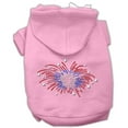 thumbnail image 7 of Pet, Dog  Cat Hoodie Rhinestone, "Fireworks", 7 of 7