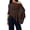 Chocolate, variant on Women Off The Shoulder Sheer Poncho Top Knit Crochet Shrug Bolero Summer Beach Mesh Cover Up