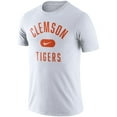 thumbnail image 2 of Men's Nike White Clemson Tigers Team Arch T-Shirt, 2 of 3