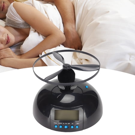 Office Electronics Bedside Clock, Flying Toy Style Fun Multipurpose Electronic Clock for School for Bedroom for Teens