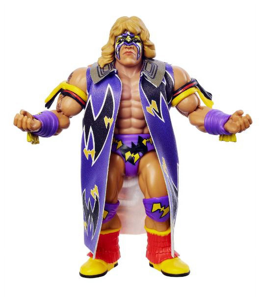 WWE WWF Smackdown Hasbro violet Ultimate Warrior Series 3 Titan Sport