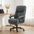 thumbnail image 2 of HOMCOM Big and Tall Office Chair, Up to 450 lbs. Executive Chair, 2 of 10