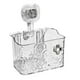 thumbnail image 1 of Cesta de ducha organizadora de baño con ventosa, impermeable, para cocina, lisa Blanco, 1 of 9
