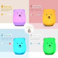 thumbnail image 2 of Children's Night Light Bedroom Lamp Baby Night Light Children's Lamp LED Night Light 9 Colors Night Light Adult Night Light for Silicone Night Light B, 2 of 4