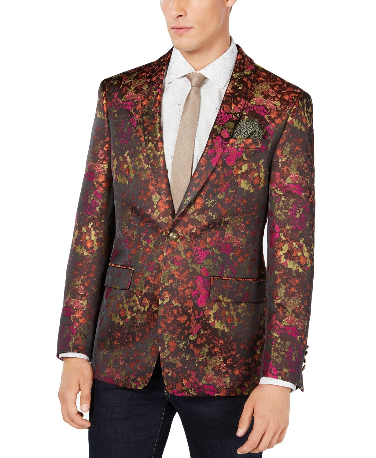 Tallia Suits & Suit Separates - Mens Suit Separates Rust Sport Coat ...