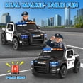 thumbnail image 6 of QUIKRA Licensed Ram 2500 24 Volt Ride on Toys for Big Kids, 2 Seater Electric Car for Kids with Remote Control, Bed Storage, Megaphone,4.3 Mph Max Speed, 6 of 10