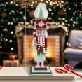 thumbnail image 7 of Kurt Adler 20-Inch Hollywood Nutcrackers Battery-Operated Light Up Animated Musical Water Globe Hat Nutcracker - N/A, 7 of 7