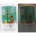 thumbnail image 2 of Caroline's Treasures BB4192CNL Merry Christmas Tree German Shepherd Ceramic Night Light, 6x4x3", multicolor, 2 of 2