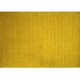 thumbnail image 1 of Ahgly Company Machine Washable Indoor Rectangle Solid Yellow Modern Area Rugs, 5' x 8', 1 of 4