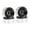 Black, variant on 4 Pieces RC Car Wheel Tire Rims Larger Diameter Aluminum Alloy for SCX24 TRX4M 1/24 1/18 Models