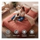 thumbnail image 2 of Edredón Ligero Real Textil + 2 Fundas de Almohada, Juego de Colcha King Size, Color Terracota, 2 of 7