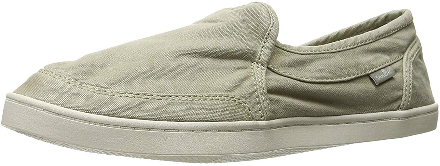 sanuk women's pair o dice leather loafer flat