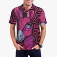 thumbnail image 5 of Yiaed ink Donkey Pop ArtPrint Men's Short Sleeve Polo Shirt,Golf Polo for Men Three-Button Golf Shirt Athletic Casual Collared T-Shirt- XX-Large, 5 of 7