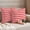 Red, variant on Outdoor Pillow Covers Modern Red Dots Stripes Waterproof Pillow Cases 16x16 Set of 2, Minimalist Lines Theme Throw Pillow Cover Pillowcase for Patio Balcony Couch Garden