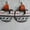 #2, variant on New Genuine Leather Wrap Aztec Patterns Ethnic Bull Head Wood Statement Earrings