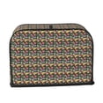 thumbnail image 2 of Lsque Doodle Food Print 2 Slice Toaster Cover , Kitchen Appliance Dustproof Protector , Toaster Protector Dustproof Kitchen Appliance Cover, 2 of 7