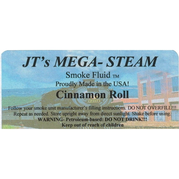 JT's Mega-Steam Cinnamon Roll Smoke Fluid