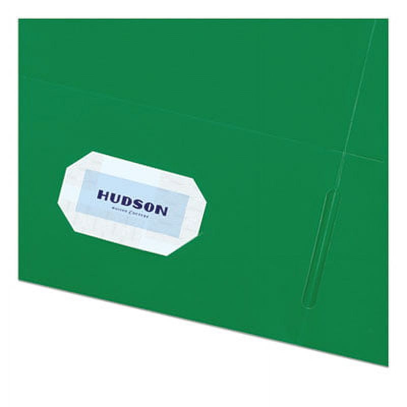Avery&reg;, AVE47987CT, Two-Pocket Folders, 125 / Carton, Green