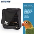 thumbnail image 3 of Prevue Pet Products Goodnight Birdcage Cover, Black, 3 of 9