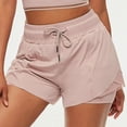 thumbnail image 1 of Women's Quick-Dry Running Workout Sports Shorts, 1 of 8