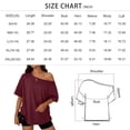 thumbnail image 2 of SUNBS 3 Pack T-Shirts for Women Short Sleeve Plus Size Womens Off The Shoulder Tops Casual Spring Fashion Clothes., 2 of 8