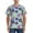 Donuts, variant on Cartoon Squirrel Print Men's Dry Fit Mesh Athletic Shirts Moisture Wicking Tennis T-Shirt Tops