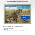 thumbnail image 2 of ArtToFrames 19.3x13.8 Inch - 49x35 CM Gray Puzzle Frame for 500 piece Puzzles.1.25 Inch Custom MDF Puzzle Frames, Classic Silver - Comes with Regular Glass, 2 of 6