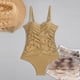 thumbnail image 4 of Traje de baño de una pieza para mujer, traje de baño de bikini de tirantes sin espalda de color liso para mujer, conjunto de bikini con bloques de color y hombros descubiertos, traje de baño de moda p, 4 of 7